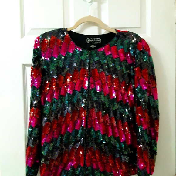 Vintage Jean for Joseph Le Bon Size M Silk Jacket - Picture 4 of 9